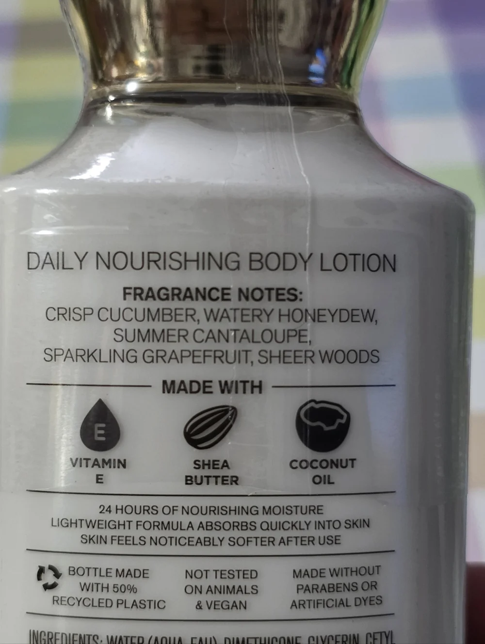 Bath & Body Works Cucumber Melon Daily Nourishing Body Lotion 8oz NEW RARE